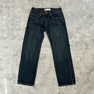 Levi’s 505 Regular • Boy’s 16 • Dark Wash